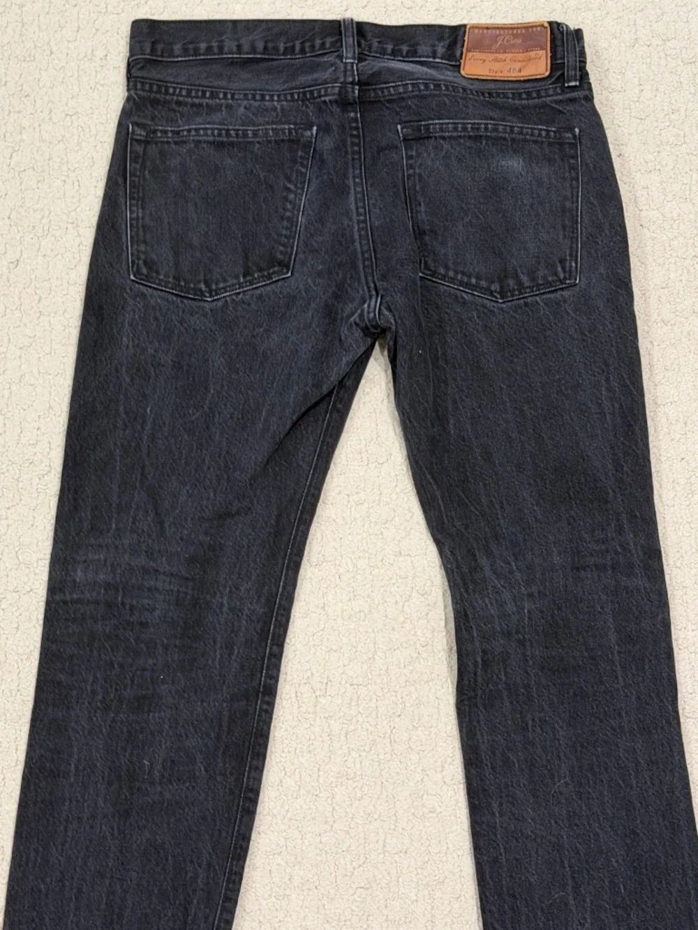 Men's J. Crew Black Denim Jeans Size 31x32